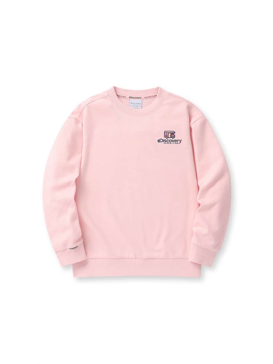 [KIDS] Graphic Sweatshirt L.Peach L.Peach