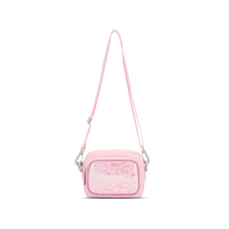 [KIDS] Girl Glitter Cross Bag L.Pink L.Pink