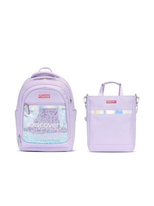 [KIDS] Girl Backpack Set Violet Violet